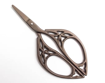 Embroidery Scissors | Bronze Butterfly Scissors for Embroidery, Cross Stitch, Quilting, Sewing, Knitting, Needlework