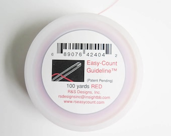Cross Stitch Guide Line Grid | Easy Count Guideline to create a Grid on any Cross Stitch Fabric