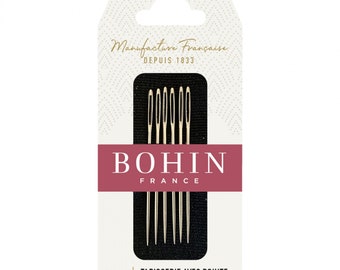 Chenille Needles | BOHIN Chenille Needles -  Large Eye Sharp Point Needles - SIZE 22