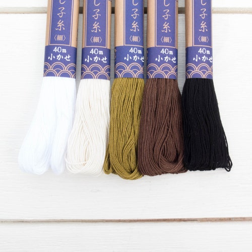 Sashiko Thread Set Daruma Thread Collection of 100 Cotton Etsy
