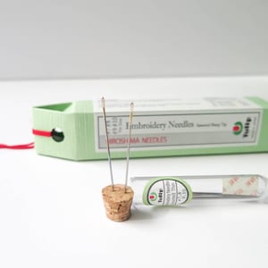 Embroidery Needles | Tulip Hiroshima Hand Embroidery Needles - Assorted Sizes