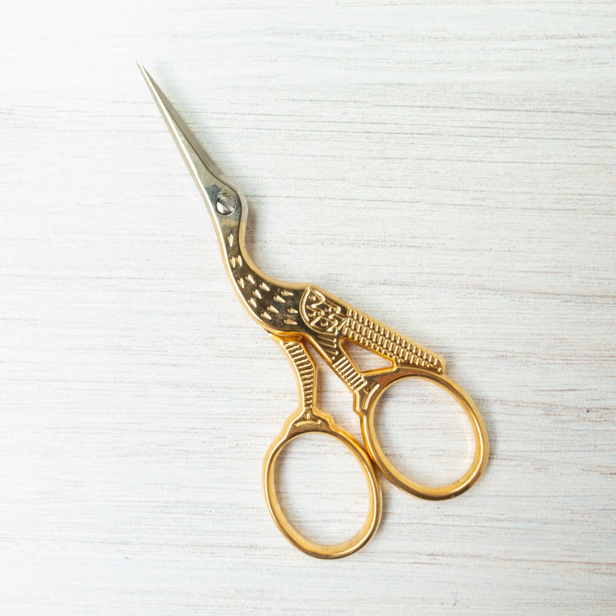 Lot Of 2 Multi Purpose Small Embroidery Fancy Scissors 3.5 Gold Plated  S.Steel