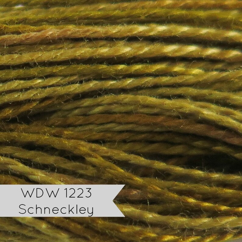 Needlework Applique Perle Cotton Floss Thread for Embroidery Weeks Dye Works Hand Pearl Cotton Size 8 SCHNECKLEY Hand Quilting