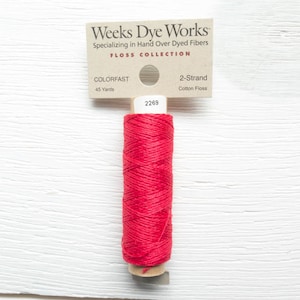 Embroidery Floss | Weeks Dye Works Hand Over-Dyed 2-Strand Embroidery Thread - LIBERTY