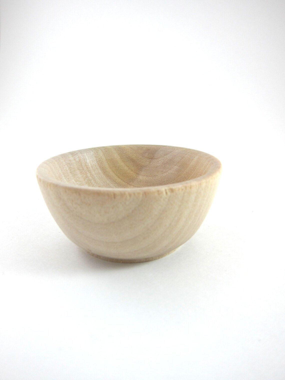 10 Small Wood Bowls Unfinished Wooden Ring Bowl Ring Etsy