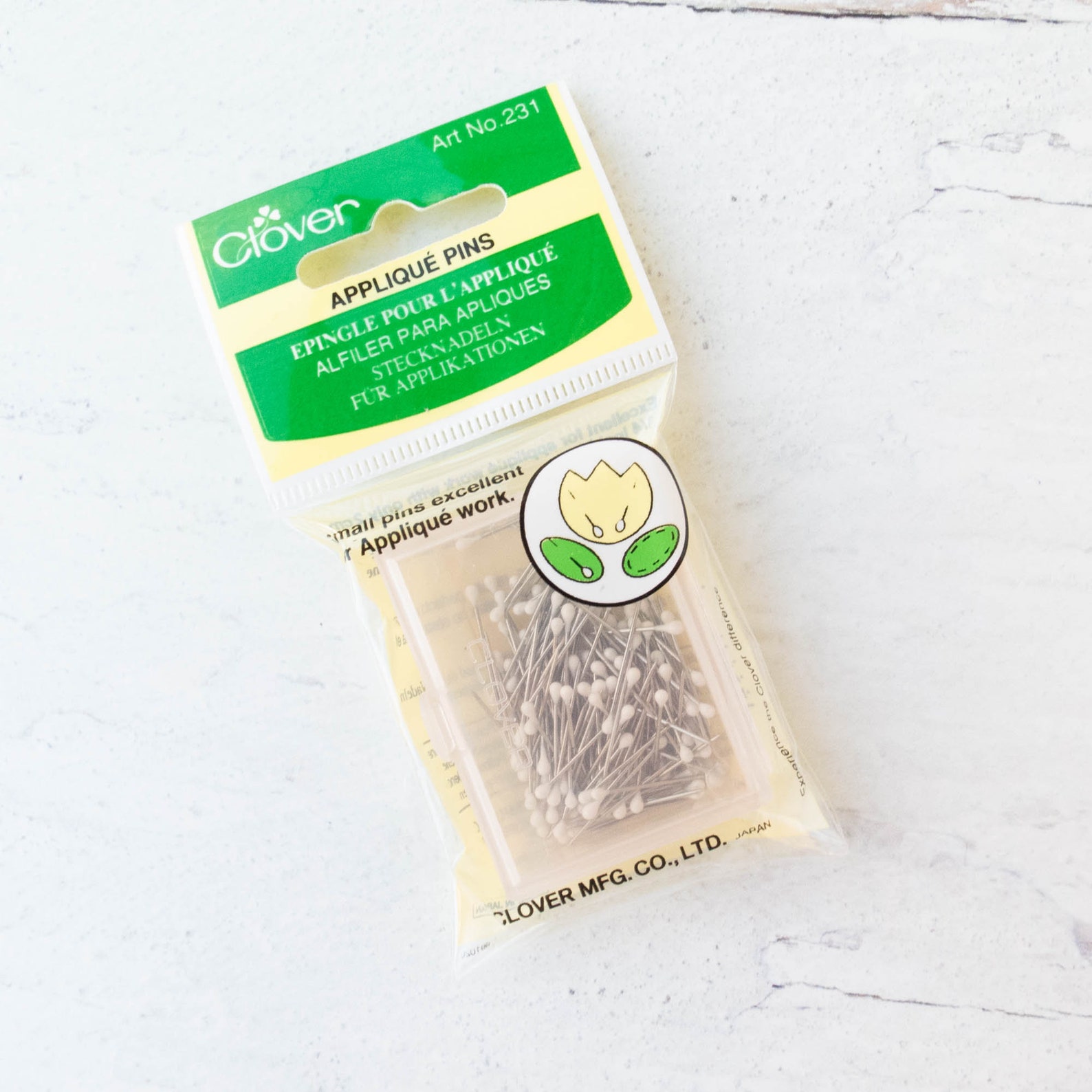 Applique Pins Clover Small 3/4 Inch Steel Applique Pins with Etsy