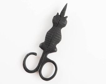 Cat Embroidery Scissors | Sewing Scissors, Thread Snips, Cute Scissor for Embroidery, Cross Stitch, Quilting - Cat Snips