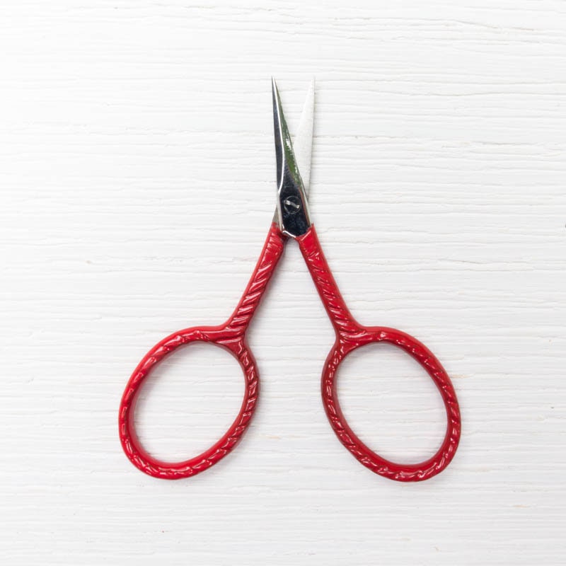 Cute Embroidery Scissors Small Red Scissors, Modern Embroidery Scissors,  Snips, Thread Snips RED PUTFORDS 