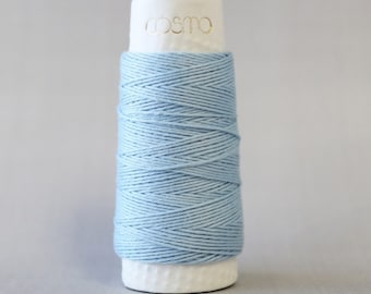 COSMO Hidamari Sashiko Thread | Cotton Sashiko Embroidery Thread - SKY (#4)