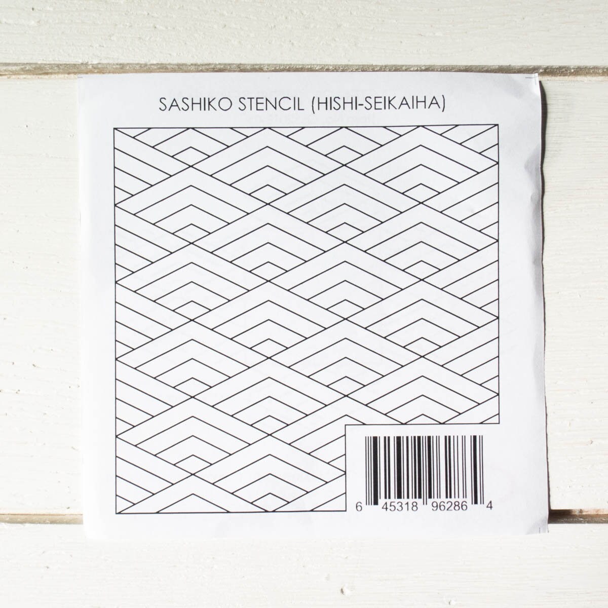 Sashiko Stencil | Traditional Japanese Sashiko Pattern Plastic Stencils ...