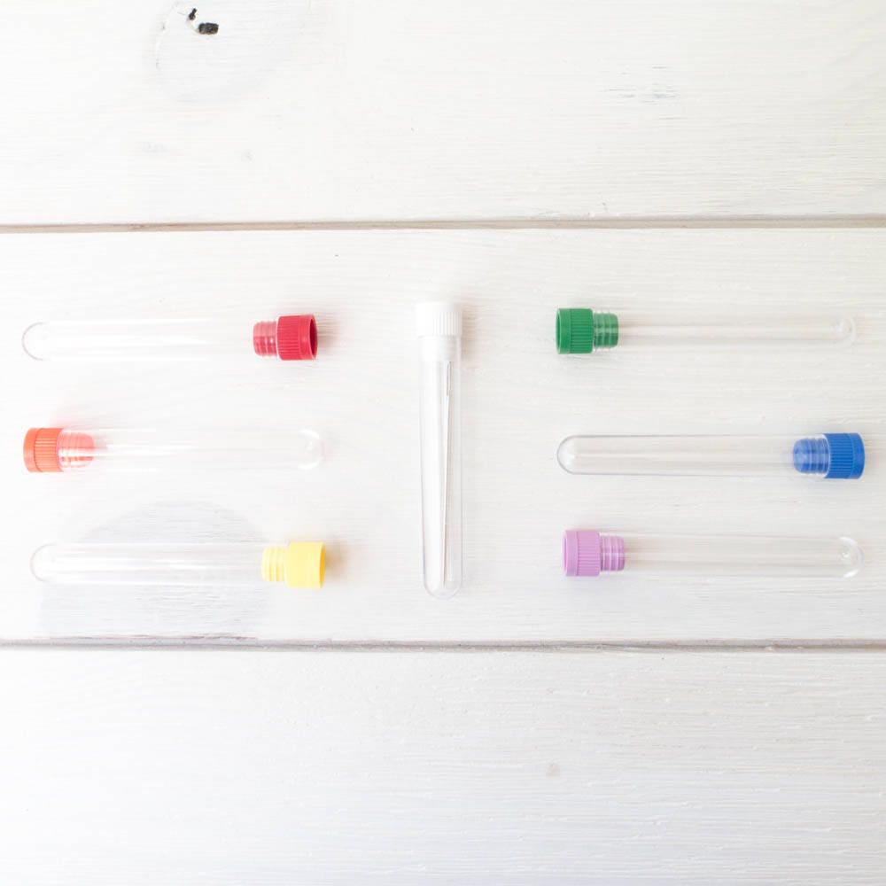 Needle Case | LONG Plastic Needle Tubes for Organizing Needles, Beads…