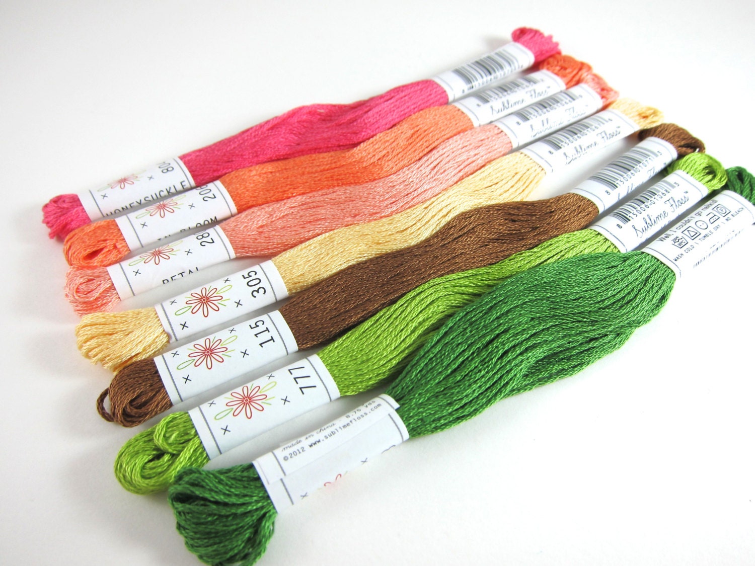 Hand Embroidery Floss Set Sublime Stitching Embroidery Etsy