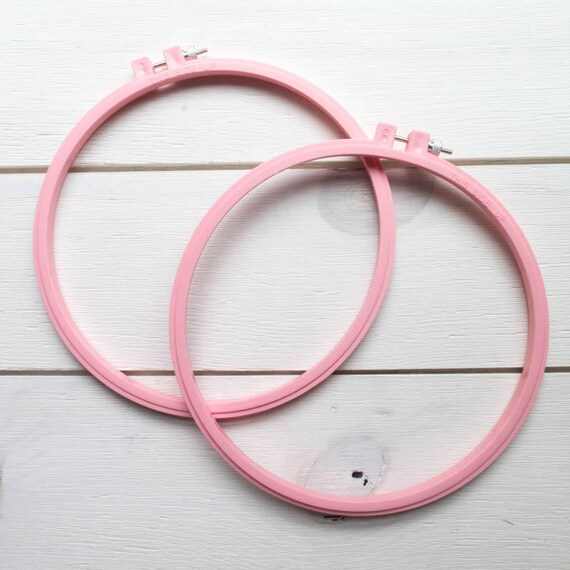 Embroidery Hoop 8 Deluxe Plastic Embroidery Hoop Etsy