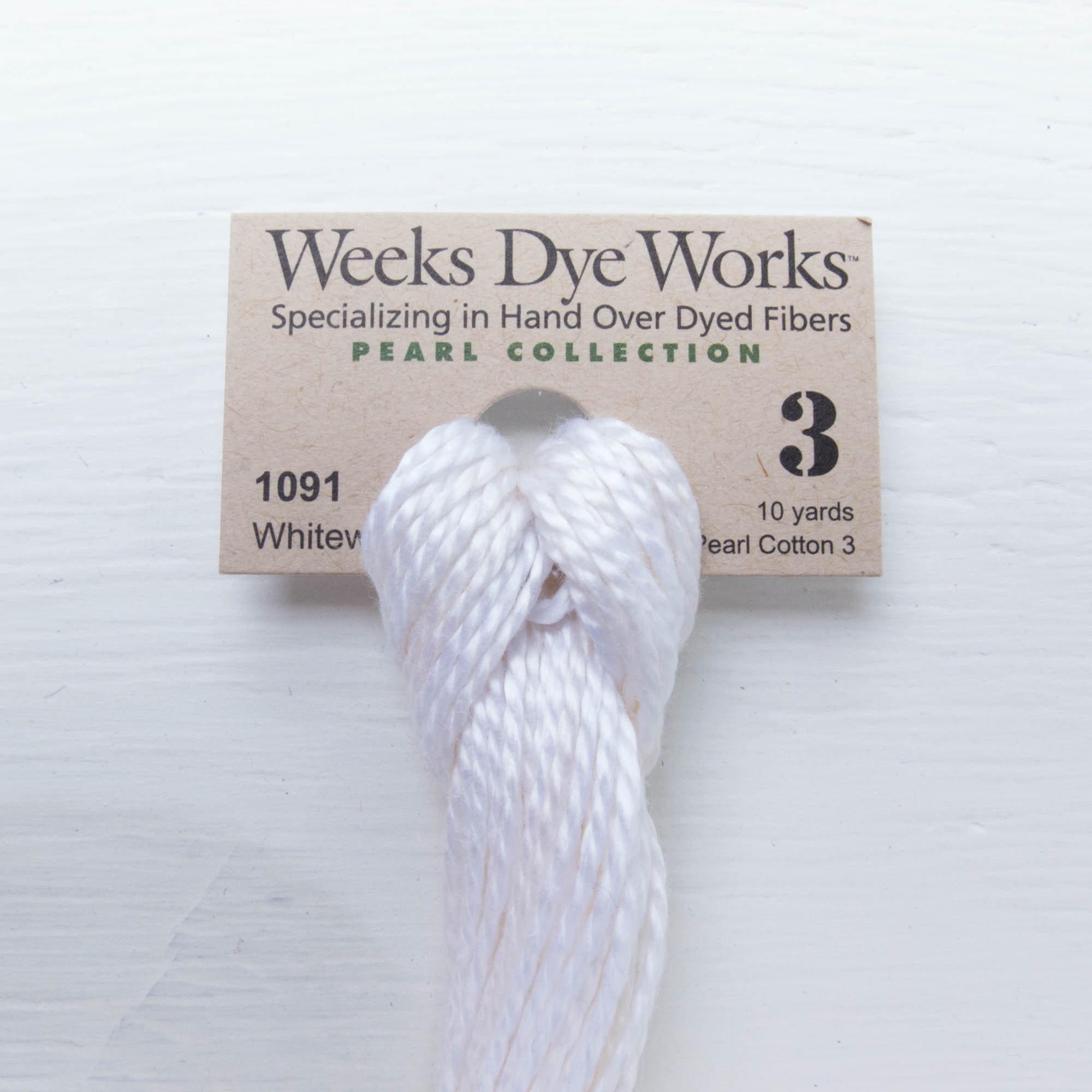 Weeks Dye Works Hand Over-Dyed Pearl Cotton Thread - Size 8 Lancaster Red