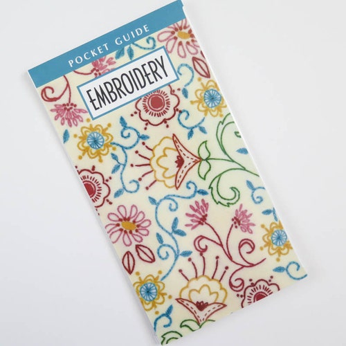 Embroidery Stitches Handy Pocket Guide Introduction to Hand Etsy