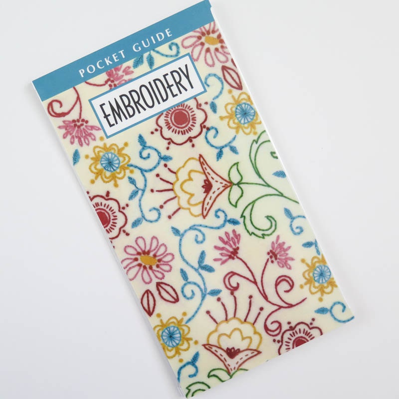 Embroidery Design Pocket Guide | How to Embroider Basic Stitches Refe…