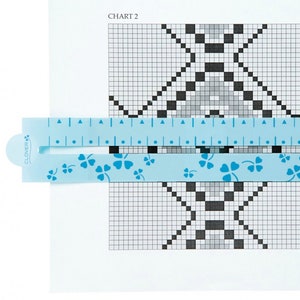 LoRan Magnet Board Ruler, 8 inch x 10 inch