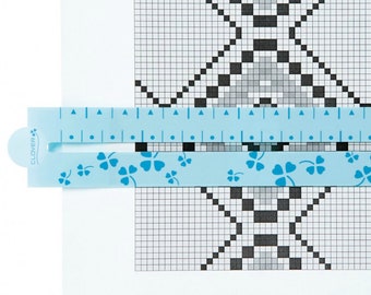 Ensemble de marqueurs magnétiques | Surligneur pour motif, garde-boue pour motifs de point de croix, broderie, broderie, règle magnétique, marque-page