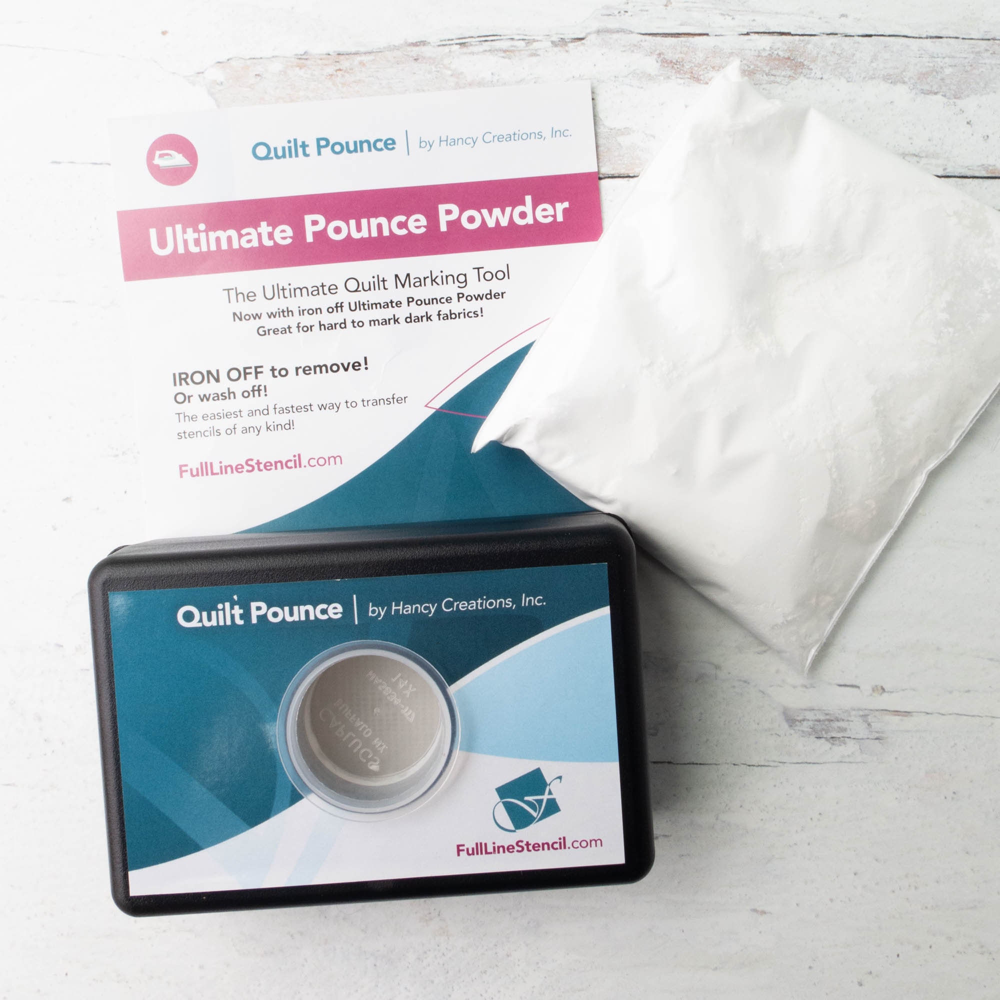 Quilt Pounce Ultimate Pounce Powder Pad with White Chalk Etsy