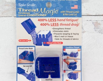 Thread Magic Thread Conditioner | Thread Strengthener similar to Thread Heaven for Hand Embroidery, Cross Stitch, Beading, Sewing, Quilting