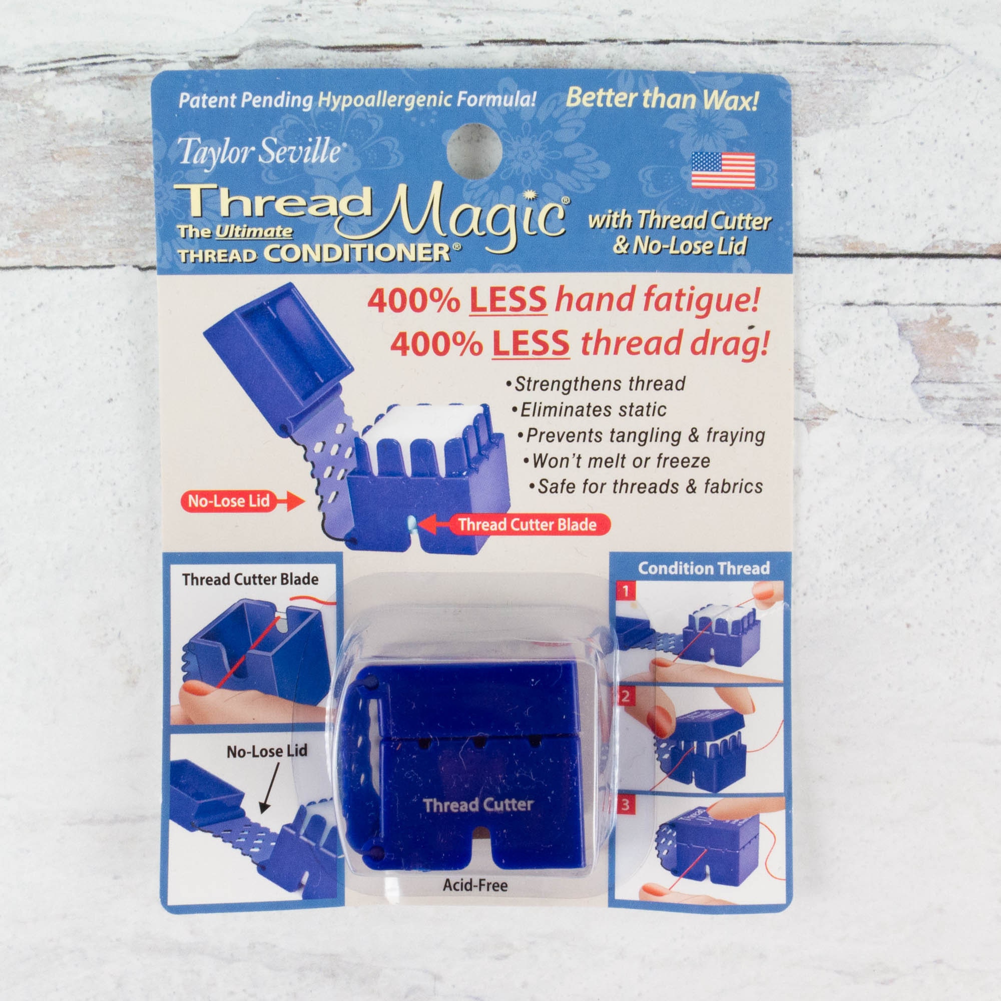 Thread Magic Thread Conditioner Thread Strengthener Similar to Thread Heaven  for Hand Embroidery, Cross Stitch, Beading, Sewing, Quilting 