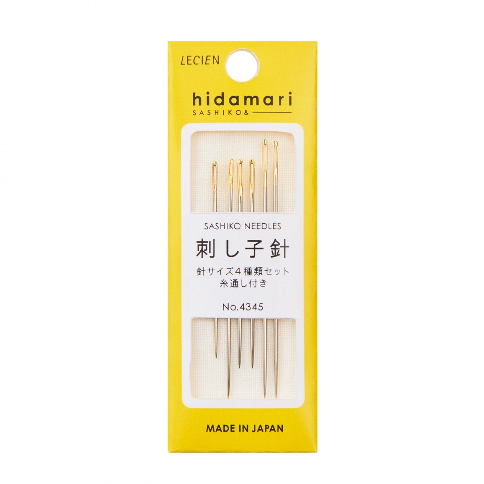 Sashiko Needles | Lecien Cosmo Hidamari Sashiko Needle Set of 6 Large…