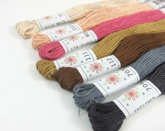 Hand Embroidery Floss Set | Sublime Stitching Embroidery Thread Collection  7 Skeins - Sublime PORTRAIT Palette