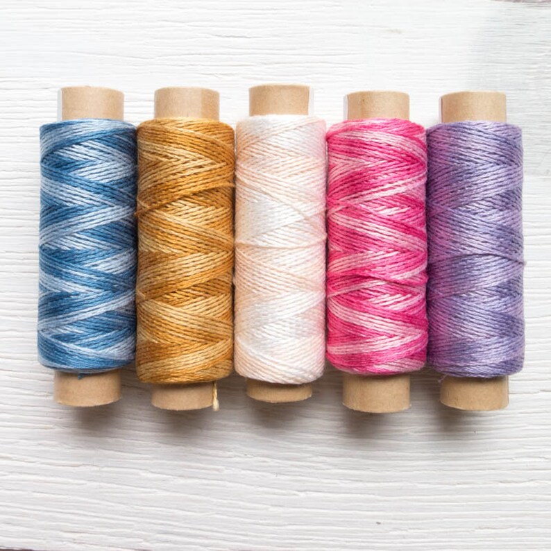 Embroidery Floss Set Weeks Dye Works Hand OverDyed 2Strand Etsy