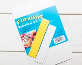 Magnetic Pattern Holder | Flexible Lightweight Magnetic Board with Magnetic Strips to Mark Your Place on Stitching Chart
