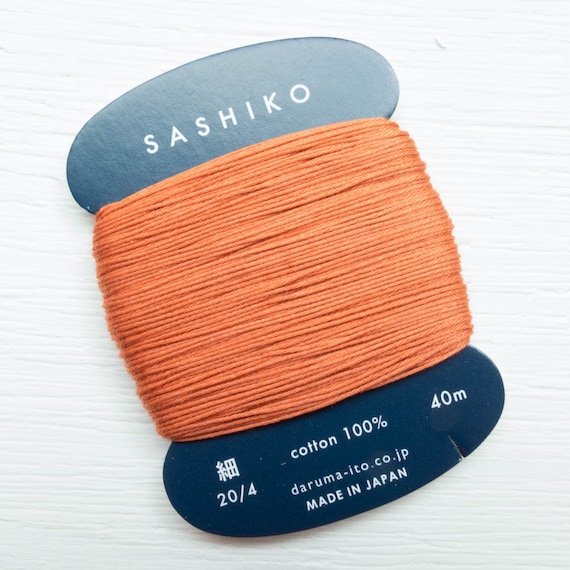 Thin Sashiko Thread Daruma Carded Thin Sashiko Thread Single