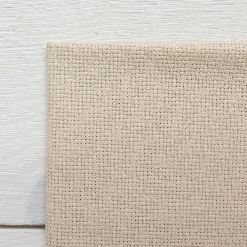 Cross Stitch Fabric 14 Count Aida Cloth 100 Cotton Aida Etsy