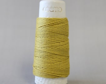 COSMO Hidamari Sashiko Thread | Cotton Sashiko Embroidery Thread - OLIVE (#14)