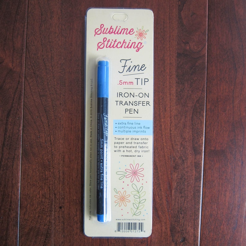 Fine Tip Iron on Transfer Pen Sublime Stitching Iron On Etsy