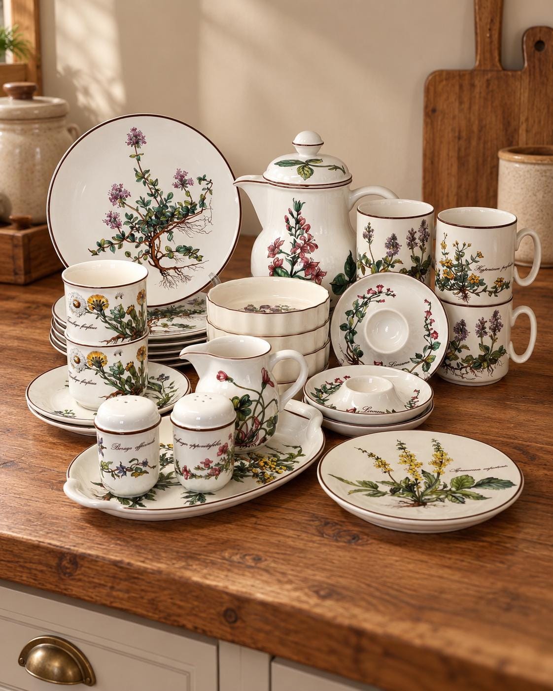 Villeroy Boch Botanica Dinner Plates - Etsy