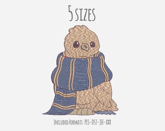 Cute Animal Ravenclaw House, Hogwarts Houses Embroidery Design, wizard embroidery design, instant download, embroidery file, hogwarts logo