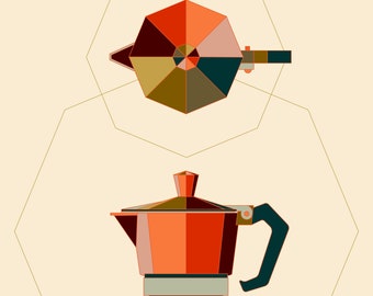 Moka Pot - Art Print