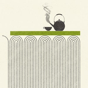 Green Tea Art Print