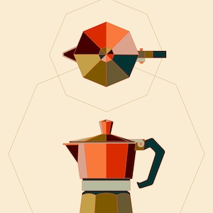 Moka Pot - Art Print