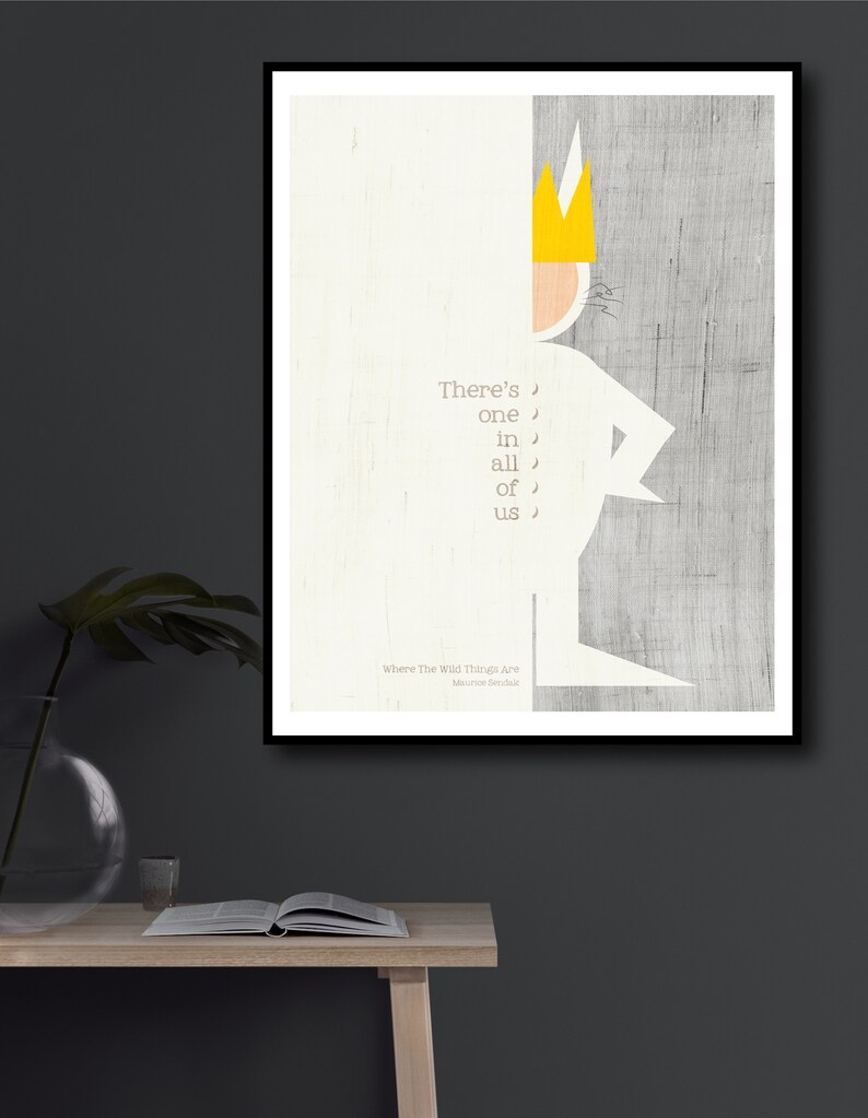 There Is One In All Of Us / Where the Wild Things Are Art Print image 3