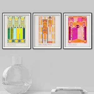 Dana Thomas House Window / Frank Lloyd Wright Art Print image 3