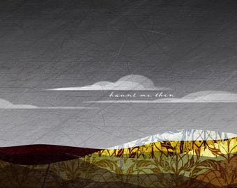 Emily Bronte Wuthering Heights Quote / Haunt Me, Then