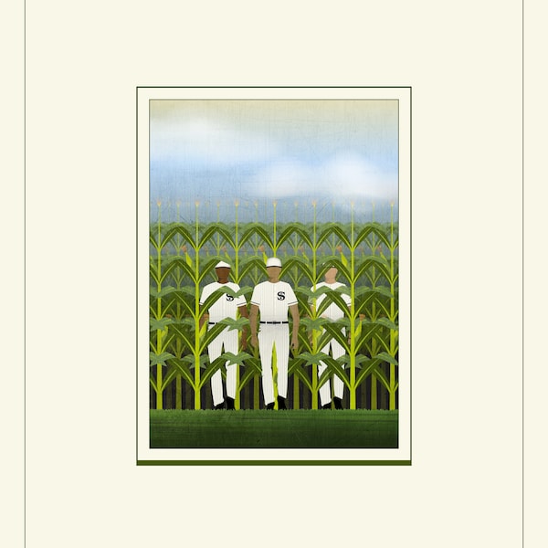 Field of Dreams - Chicago White Sox or Chicago Cubs Baseball Art Print