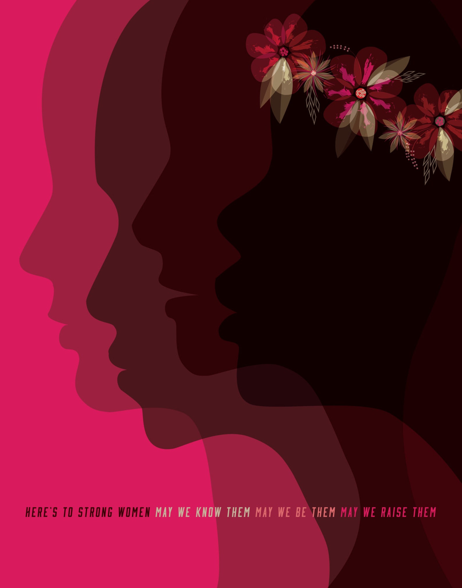 Strong Woman Art Print - yqtfmco