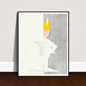 There Is One In All Of Us / Where the Wild Things Are Art Print image 2