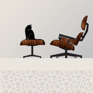 Gray Eames Chair Etsy UK
