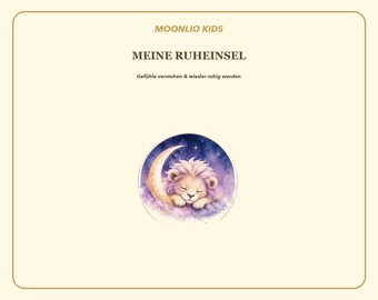Kids Feelings Cards Sunshine Yellow | Calm Corner, Breathing & Coping Cards | German English PDF