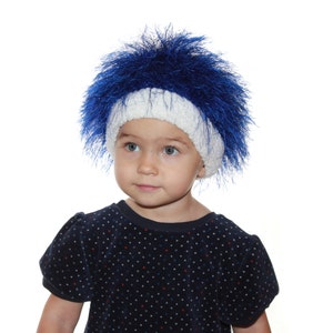 Children or adult fuzzy hat   / Cabbage Patch Hat  / Cosplay wig  /  Baby costume / Halloween Costume / troll wig