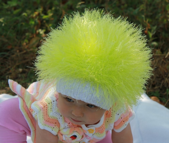 Baby Hats Cabbage Patch Kids Hat Beanie Wig Troll Wig