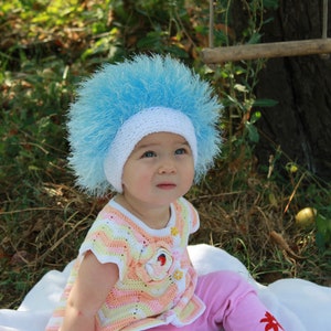 Thing 1 Blue Wig Etsy UK