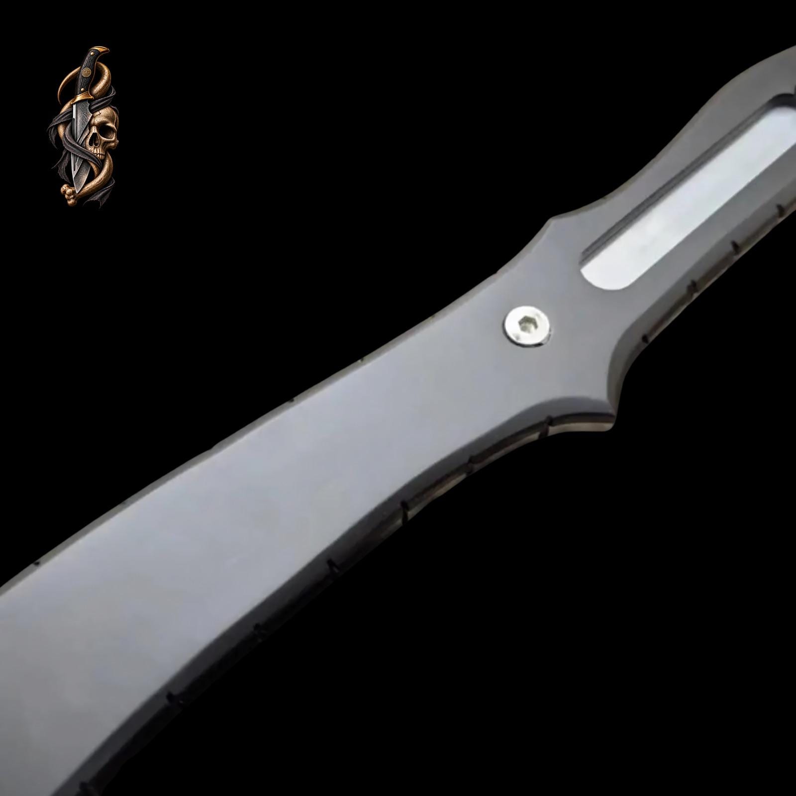 Resident Evil Requiem Leon's Hatchet with Leather Sheath | RE9 Full Tang Stainless Steel Axe thumbnail 6